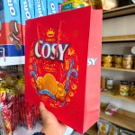 Bánh Quy Bơ Cosy Marie Vị Vani - Bánh Quy Sữa Cosy Hộp Thiếc 408g - (Kèm Túi)