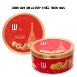 Bánh Quy Bơ LU Hộp Thiếc Tròn 180g