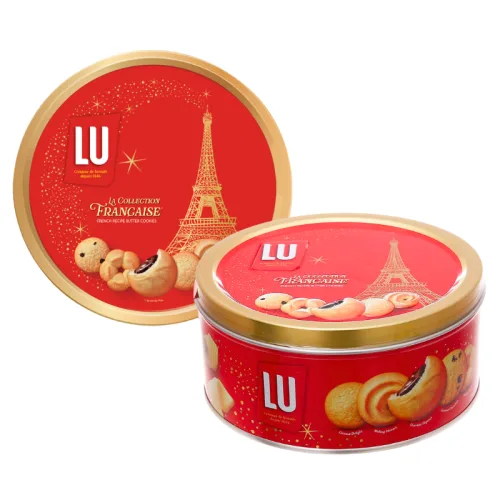 Bánh Quy Bơ LU Hộp Thiếc Tròn 180g