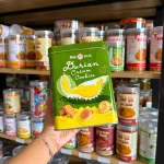 Bánh Quy Nhân Sầu Riêng Hộp Thiếc KILIN Thái Lan 400g - Hộp Xanh Lá