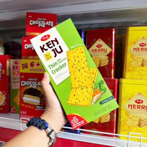 Bánh Quy Rau Củ RICHY KENJU Bánh Mỏng Giòn 168gr