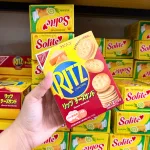 Bánh Quy Ritz Crackers Nhân Kem Phô Mai 106g