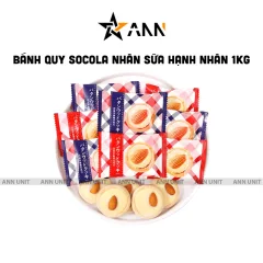 Bánh Quy Socola Nhân Sữa Hạnh Nhân 1kg