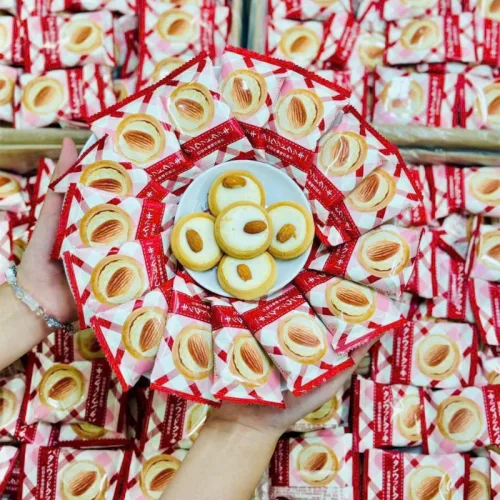 Bánh Quy Socola Nhân Sữa Hạnh Nhân 1kg