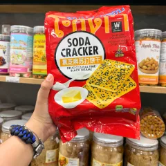 Bánh Quy Soda Ăn Kiêng GODINN vị Black Seame 400g