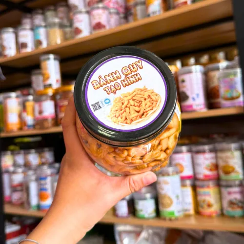 Bánh Quy Tạo Hình (Quy Cá) 300g - Hộp Gấu Lớn