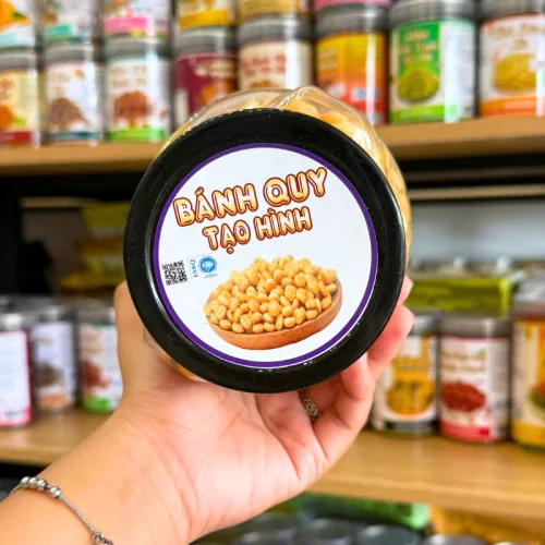 Bánh Quy Tạo Hình (Quy Hạt Ngọc) 300g - Hộp Gấu Lớn