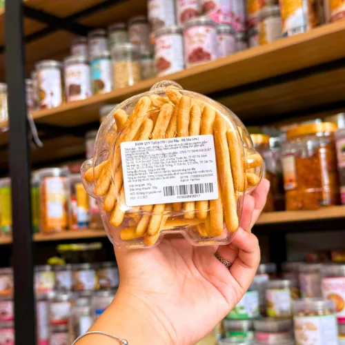 Bánh Quy Tạo Hình (Quy Đũa) 300g - Hộp Gấu Lớn
