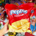 Bánh Richy PEPPIE Kem Mềm Bịch Màu Đỏ 216g