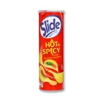 Bánh Snack Khoai Tây Lát Slide Thơm Cay - Bánh Slide Khoai Tây Màu Đỏ 145Gr (Hộp To)