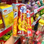 Bánh Snack Khoai Tây Lát Slide Thơm Cay - Bánh Slide Khoai Tây Màu Đỏ 145Gr (Hộp To)