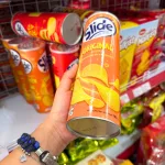 Bánh Snack Khoai Tây Lát Slide Vị Nguyên Bản - Bánh Slide Khoai Tây Màu Cam 145Gr (Hộp To)