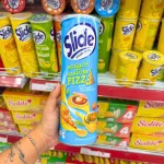 Bánh Snack Khoai Tây Lát Slide Vị Pizza Sò Điệp Và Bào Ngư - Bánh Slide Khoai Tây Màu Xanh 145Gr (Hộp To)
