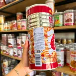 Bánh Snack Tôm Lon HANAMI Thái Lan Thùng 12 Lon (110gr/Lon)