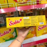 Bánh Solite Trứng Kem Vị Lá Dứa - Bánh Kinh Đô Solite Lá Dứa - Bánh Bông Lan Cuộn Kem 288g (16 Gói x 18g)