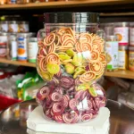 Bánh Tai Heo Mix 3 Vị (Caramel, Khoai Môn, Trà Xanh) 400g Thơm Ngon - Hũ Gấu Lớn