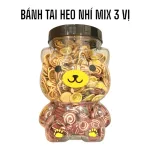Bánh Tai Heo Nhí Mix 3 Vị Thơm Ngon 350g Hộp