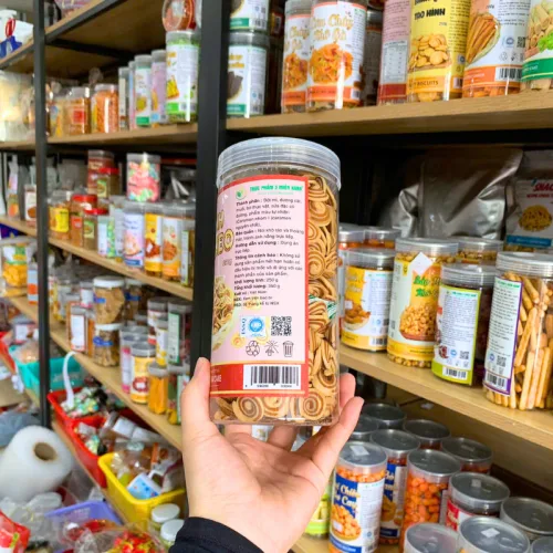 Bánh Tai Heo Nhí Nâu Thơm Ngon 350g - Hộp Pet