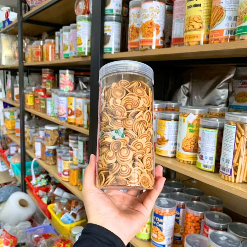Bánh Tai Heo Nhí Nâu Thơm Ngon 350g - Hộp Pet
