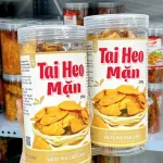 Bánh Tai Heo mặn Sốt Mắm Ớt Thơm Ngon 250g Hộp