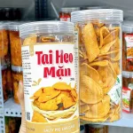 Bánh Tai Heo mặn Sốt Mắm Ớt Thơm Ngon 250g Hộp