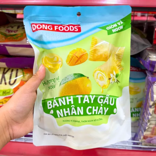 Bánh Tay Gấu Nhân Chảy Dong Foods Vị Xoài 120g