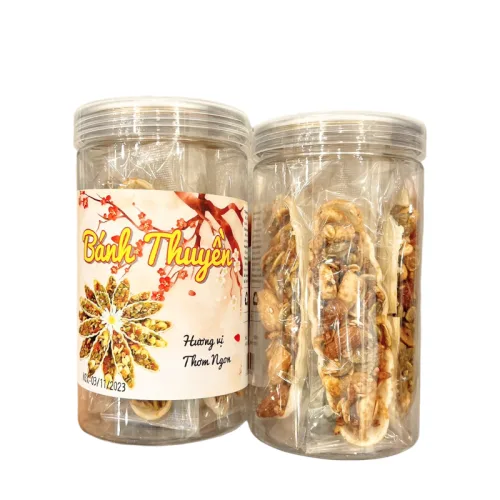 Bánh Thuyền Hạt Dinh Dưỡng Thơm Ngon 200g Hộp