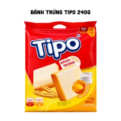 Bánh Tipo Trứng Nướng Vị Sữa 240g