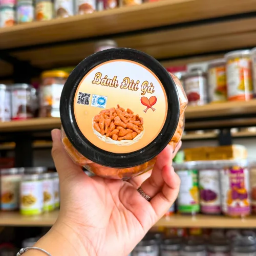 Bánh Đùi Gà Thơm Ngon 400g - Hộp Gấu Lớn
