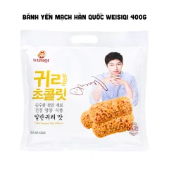 Bánh Yến Mạch Hàn Quốc Weisiqi 400g - Bánh Weisiqi Yến Mạch