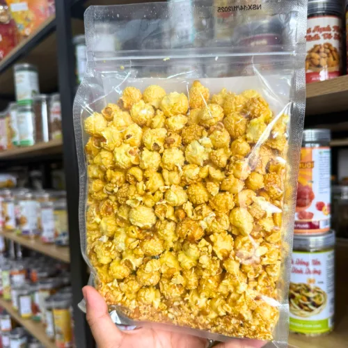 Bắp Rang Bơ Truyền Thống 350g Túi Zip