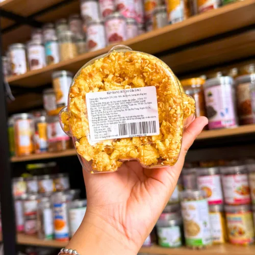 Bắp Rang Bơ (Vị Truyền Thống) 230g - Hộp Gấu Lớn