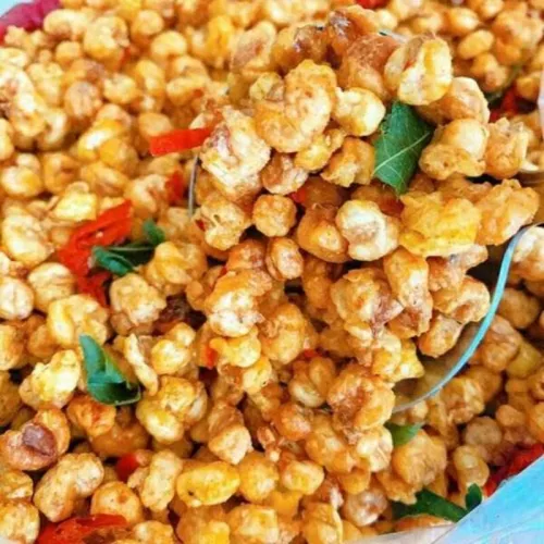 Bắp Tỏi Ớt 500g Thơm Ngon Túi Zip