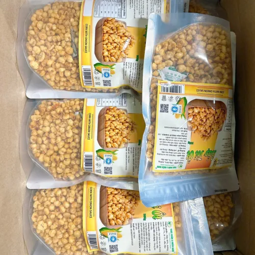 Bắp Tỏi Ớt 500g Thơm Ngon Túi Zip