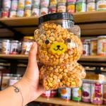 Bắp Tỏi Ớt Đậm Vị 450g - Hộp Gấu Lớn