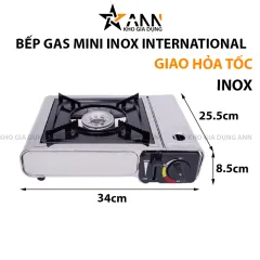 Bếp Gas Mini International Inox Không Gỉ