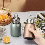 Bình Giữ Nhiệt Inox Mini 300ml Có Tay Cầm