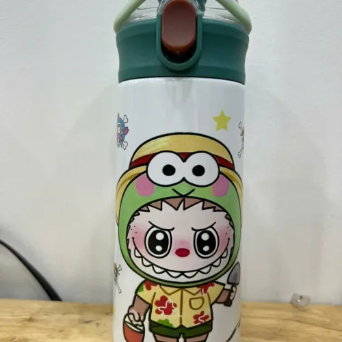 Bình Giữ Nhiệt Labubu 500ml Kèm Sticker 20.5x7cm