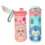 Bình Giữ Nhiệt Labubu 500ml Kèm Sticker 20.5x7cm