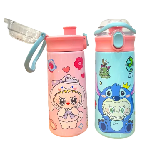 Bình Giữ Nhiệt Labubu 500ml Kèm Sticker 20.5x7cm