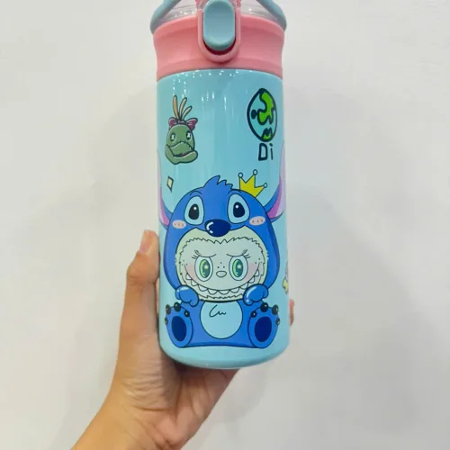 Bình Giữ Nhiệt Labubu 500ml Kèm Sticker 20.5x7cm