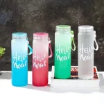 Bình Nước Thuỷ Tinh - Bình Đựng Nước Hello Master 480ml