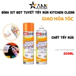 Bình Xịt Bọt Tuyết Tẩy Rửa Đa Năng Vệ Sinh Bếp Kitchen Cleaner 200ml