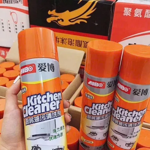 Bình Xịt Bọt Tuyết Tẩy Rửa Đa Năng Vệ Sinh Bếp Kitchen Cleaner 200ml