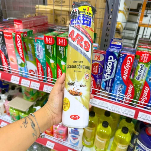 Bình Xịt Côn Trùng Ars 600ml - Bình Xịt Các Loại Côn Trùng Không Mùi Công Nghệ Nhật Bản