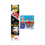 Bình Xịt Côn Trùng Ars Pro.x Max 500ml Màu Đen + Tặng Nhang Muỗi Ít Khói 150g