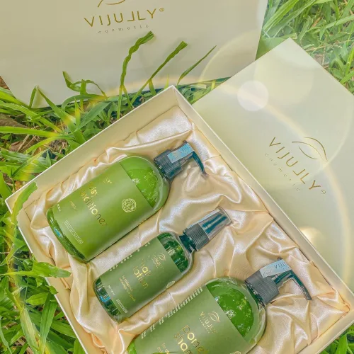 Bộ 3 sản phẩm từ bưởi của Vi Jully Cosmetic - BÍ QUYẾT GIÚP TÓC MỌC NHANH