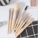 Bộ Cọ Trang Điểm Cá Nhân 8 Món Tiện Lợi Kèm Túi Zip