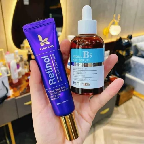 Bộ đôi Retinol K Lady Care và Serum Prettyskin