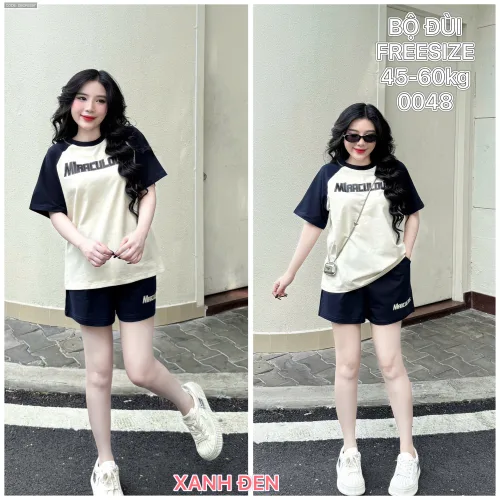Bộ đùi cotton  Miracucloud phom dưới 58kg